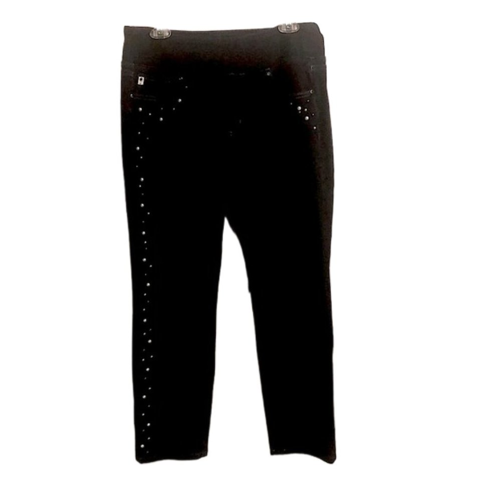 Belle by Kim Gravel Flexibelle Pearl Slim Leg Jeans Petite Size 12 P  Like New.